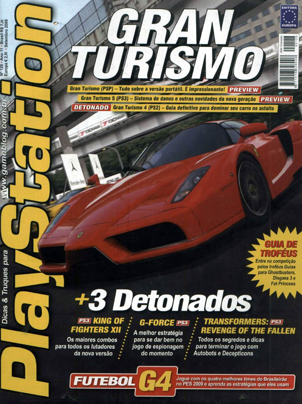 28G Revista Playstation Dicas e truques 118 / Fifa 09 detonado