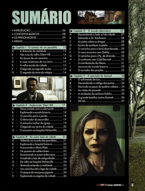 Revista Gamestation Silent Hill 1 e 2 !! Detonado completo !! - Videogames  - Jardim Leonor, Cotia 1258408125