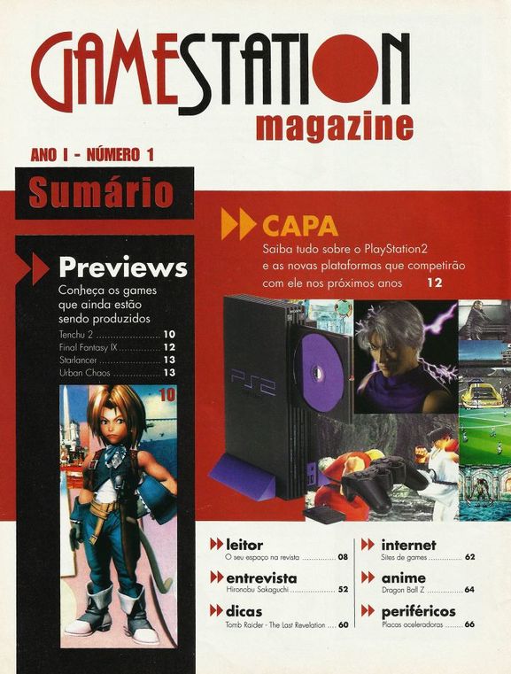 Revista GameStation - edições variadas