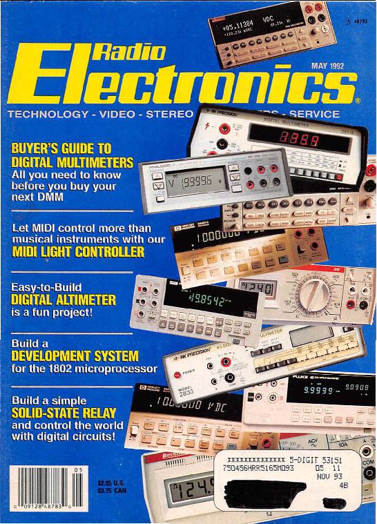 Radio Electronics 1992-05 | Datassette