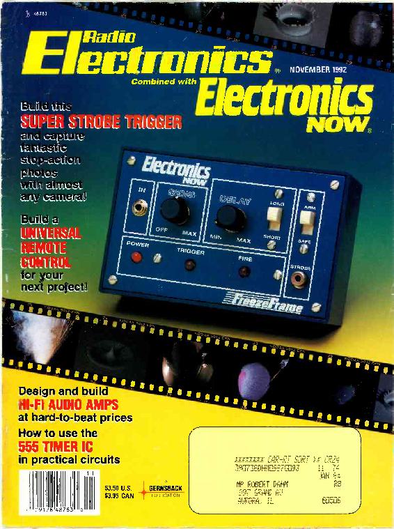 Radio Electronics 1992-11 | Datassette