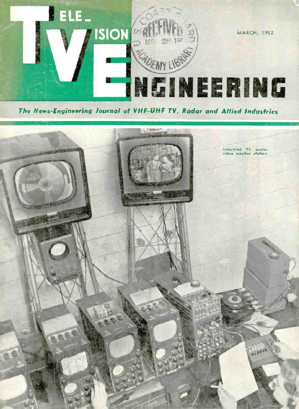 Television Engineering 195203 Datassette
