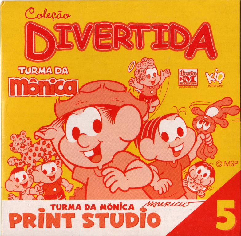 Coleção Divertida Turma Da Mônica 05 - Print Studio | Datassette